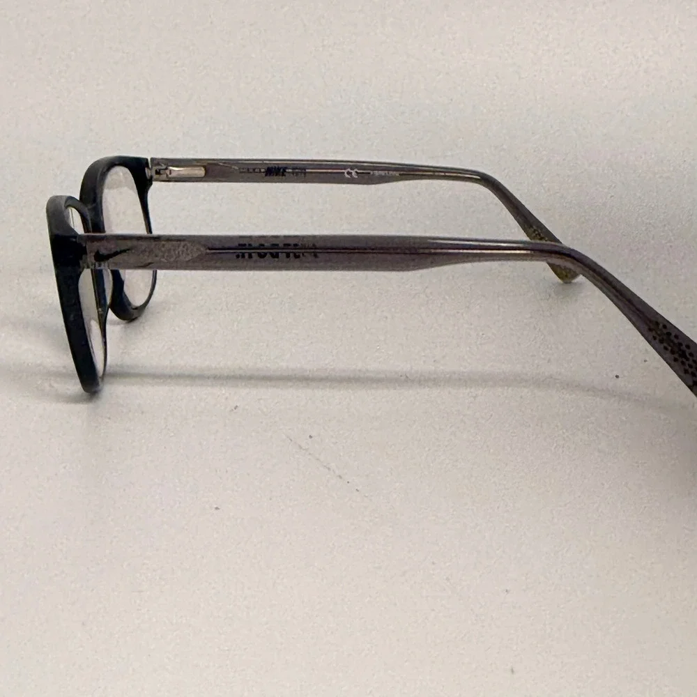 Nike 5016 006 Matte Black Grey Eyeglasses Frames 50-16-130 Just Do It